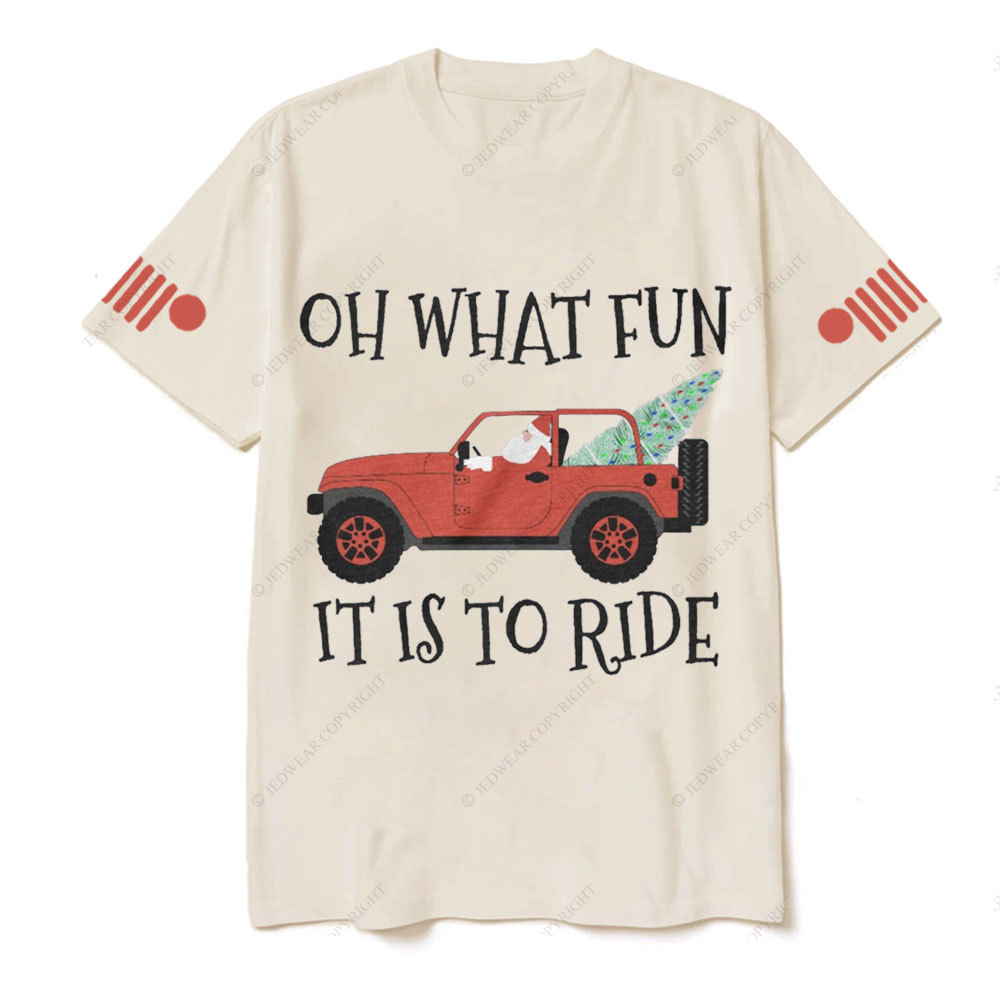 4x4 Christmas Tree Off-Road Santa Drive Jp T-Shirt