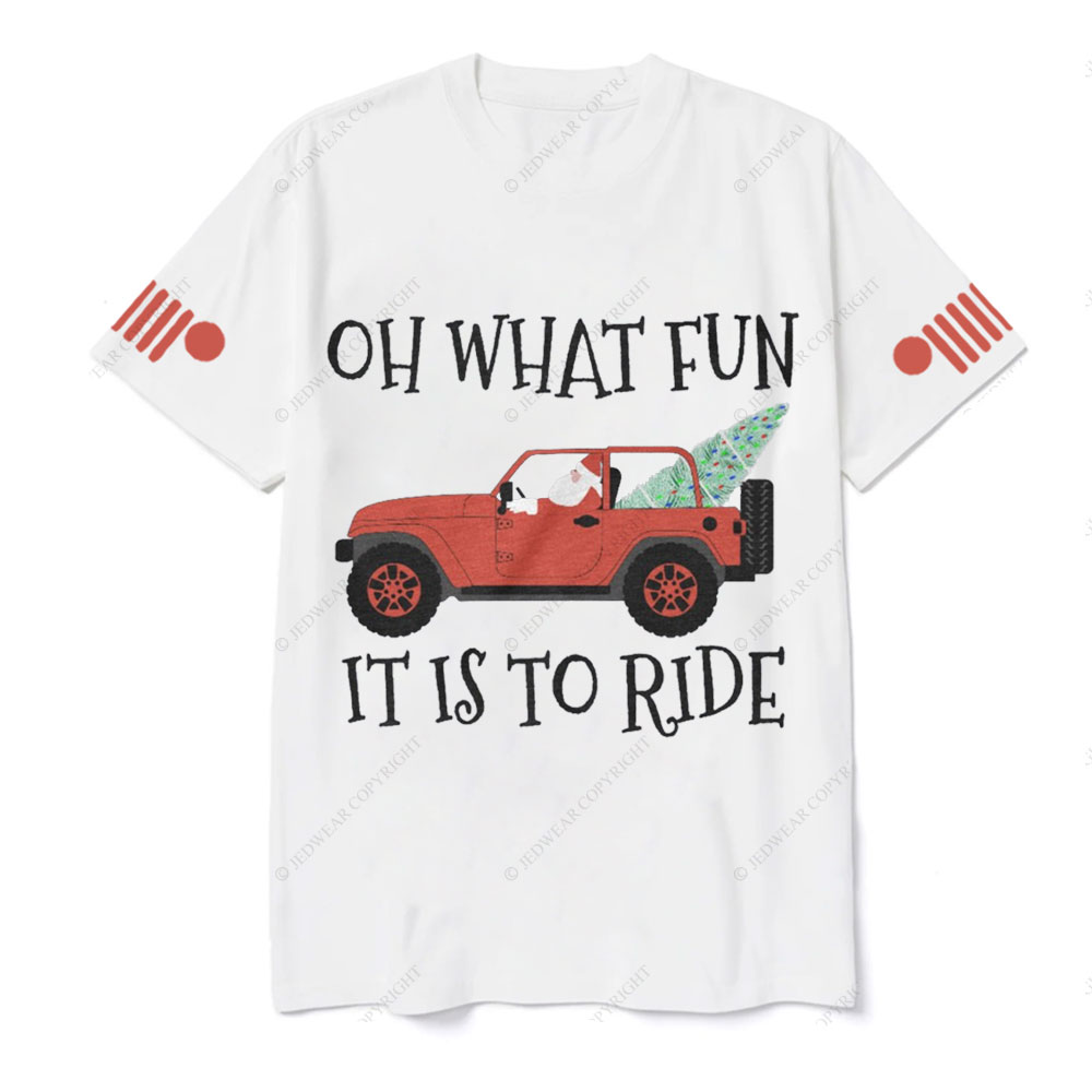 4x4 Christmas Tree Off-Road Santa Drive Jp T-Shirt
