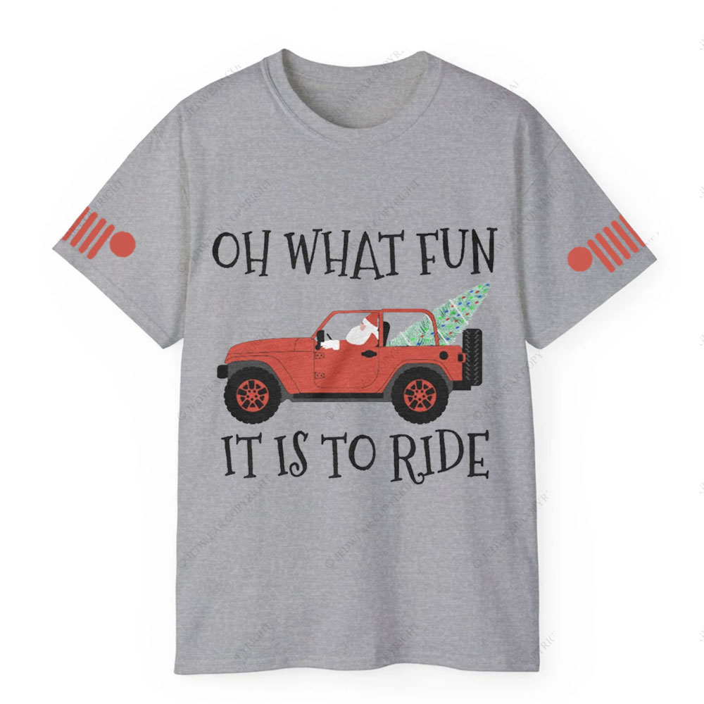 4x4 Christmas Tree Off-Road Santa Drive Jp T-Shirt