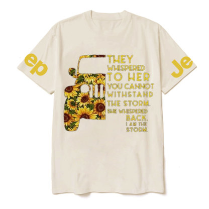 They Whispered To Her Sunflower Jp T-Shirt