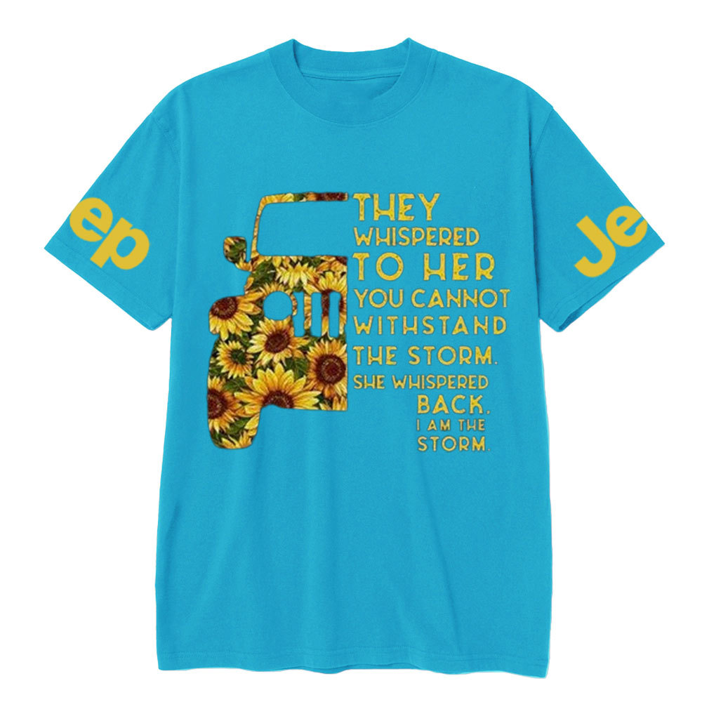 They Whispered To Her Sunflower Jp T-Shirt