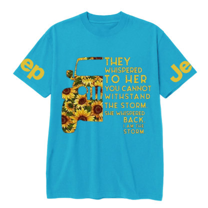 They Whispered To Her Sunflower Jp T-Shirt