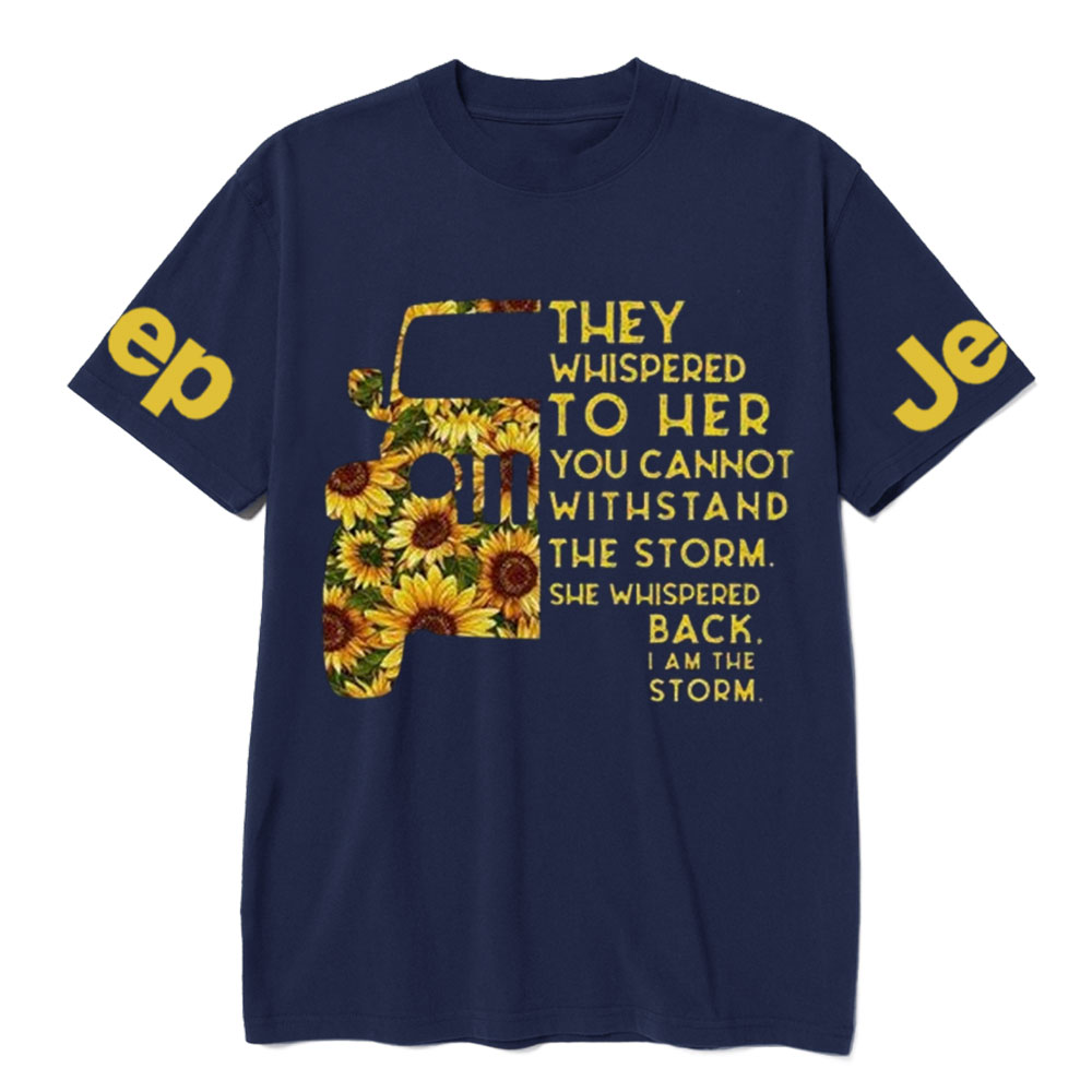 They Whispered To Her Sunflower Jp T-Shirt