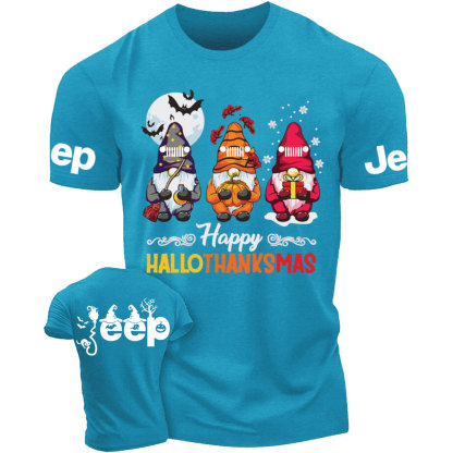 Happy Hallothanksmas Gnomes Magical Jp T-Shirt
