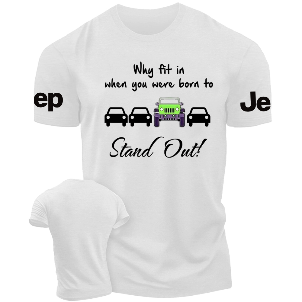 Why Fit In When You Were Born To Stand Out Jp T-Shirt