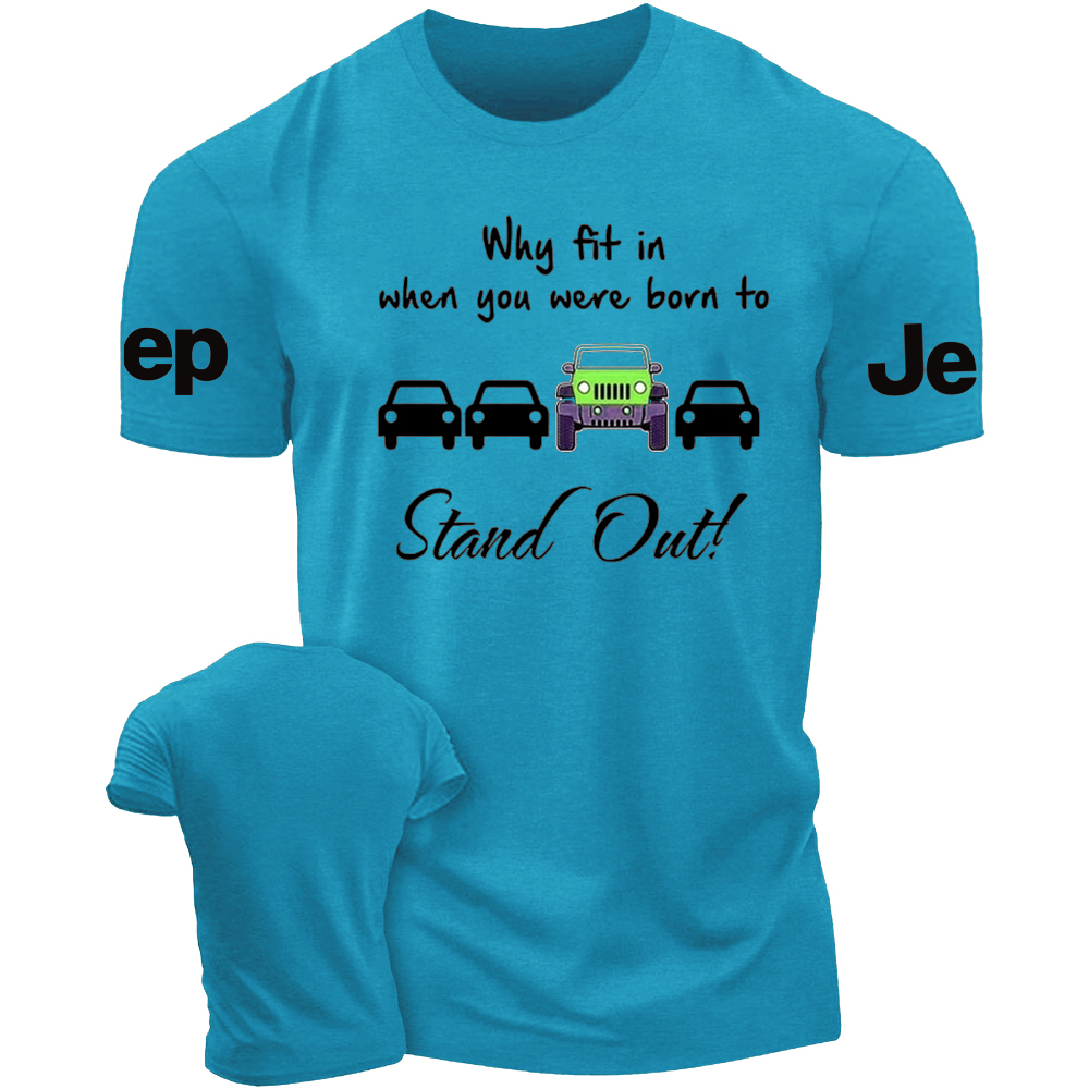 Why Fit In When You Were Born To Stand Out Jp T-Shirt