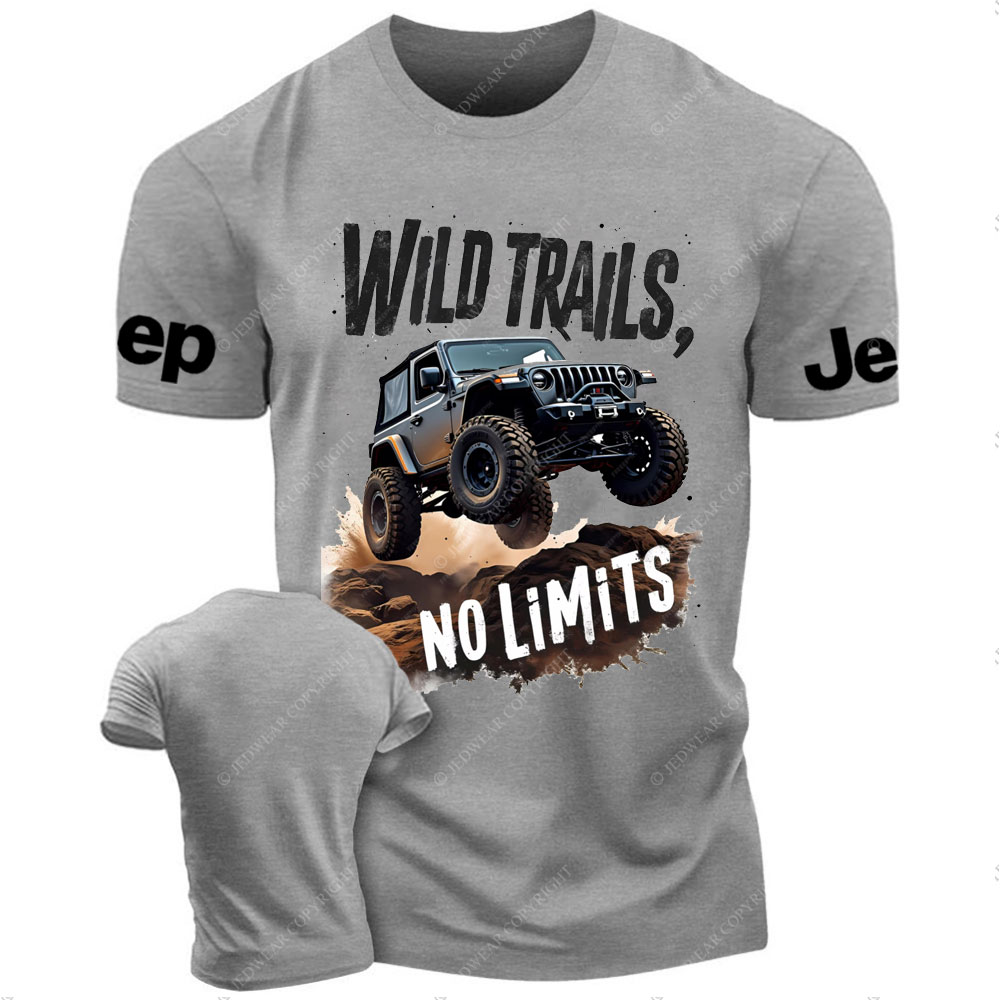 Wild Trails, No Limits Jp Lover T-Shirt