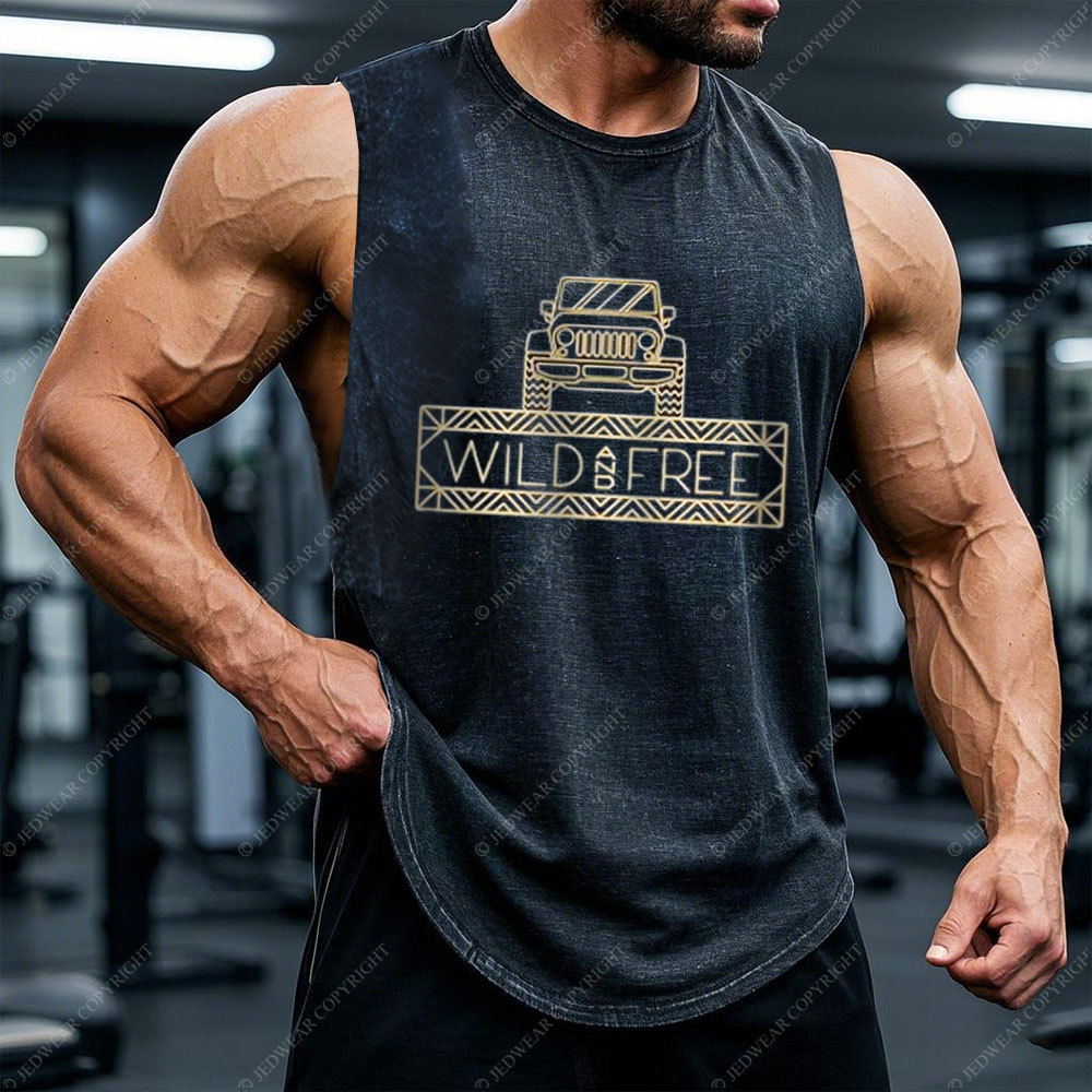 Jp Wild and Free Men Tank