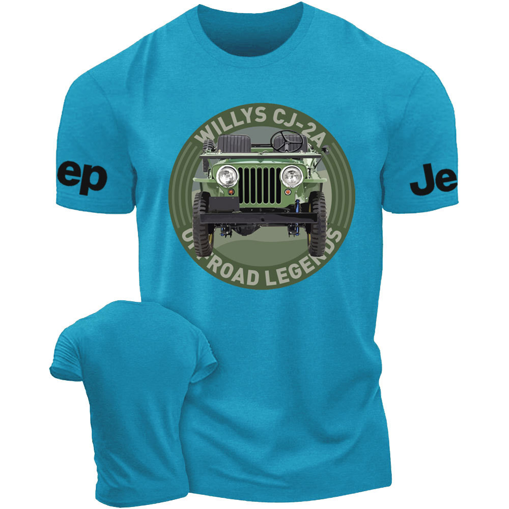 Willys CJ-2A 4x4 Offroad Legends Jp T-Shirt