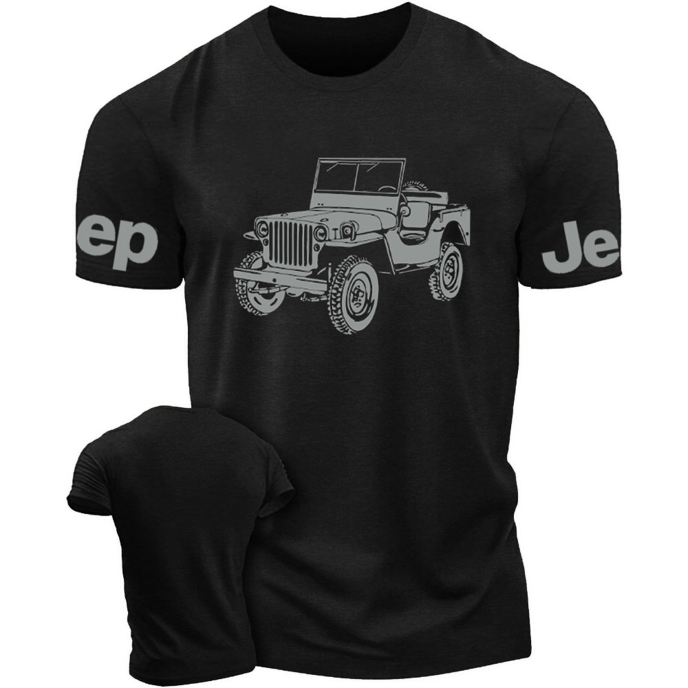 Jp Willys Overland Offroad 4x4 Jp Lover T-Shirt