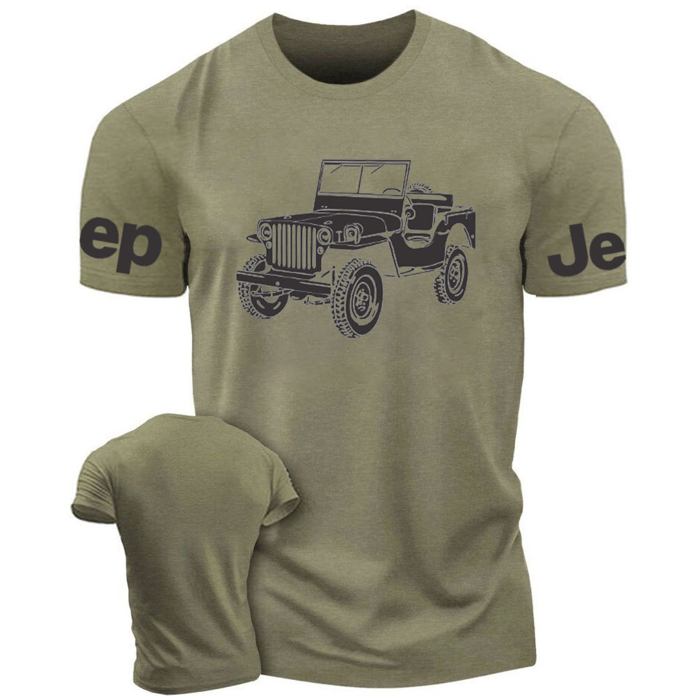 Jp Willys Overland Offroad 4x4 Jp Lover T-Shirt