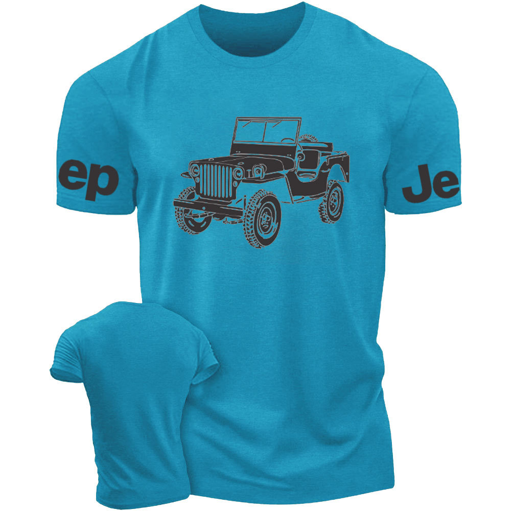 Jp Willys Overland Offroad 4x4 Jp Lover T-Shirt
