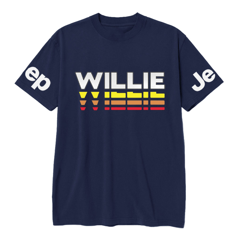 Willie Funny Vintage Sunset  Jp Lover T-Shirt