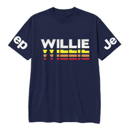 Willie Funny Vintage Sunset  Jp Lover T-Shirt