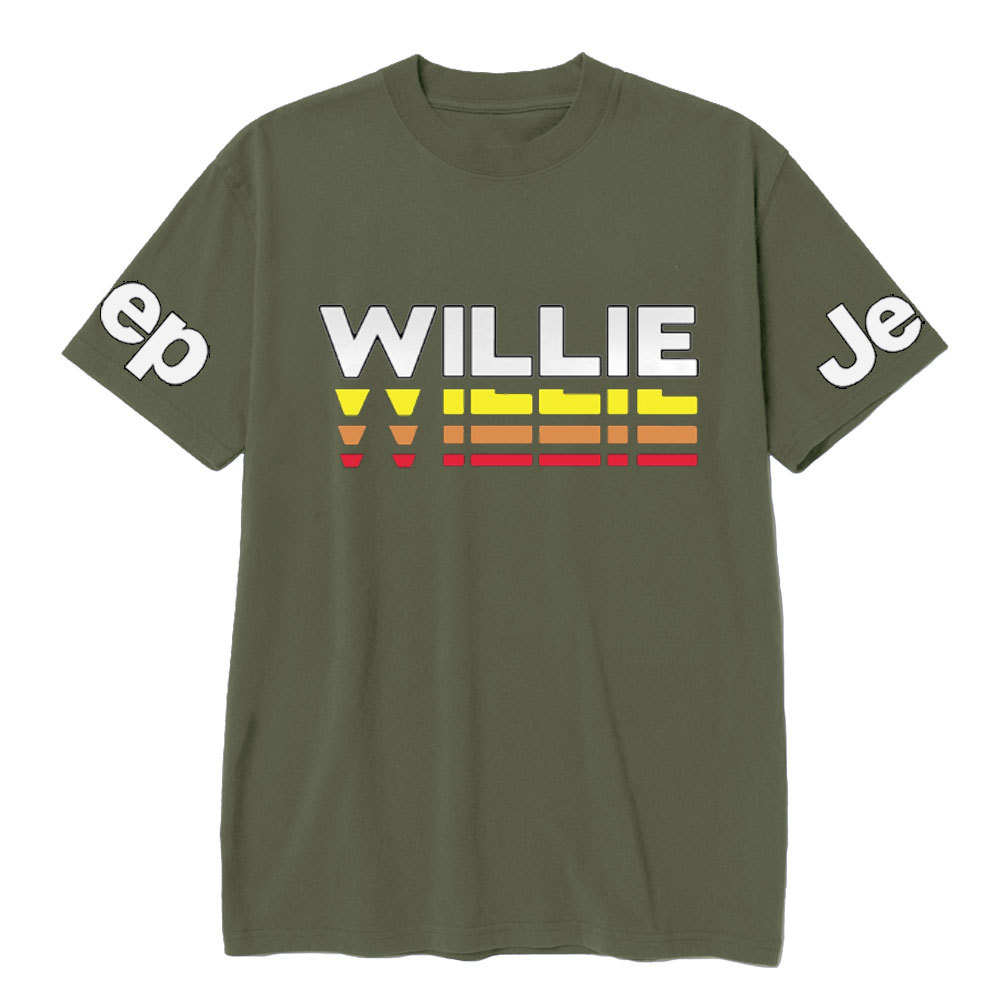 Willie Funny Vintage Sunset  Jp Lover T-Shirt