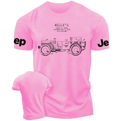 Vintage Willys Jp Patent from 1942 T-Shirt