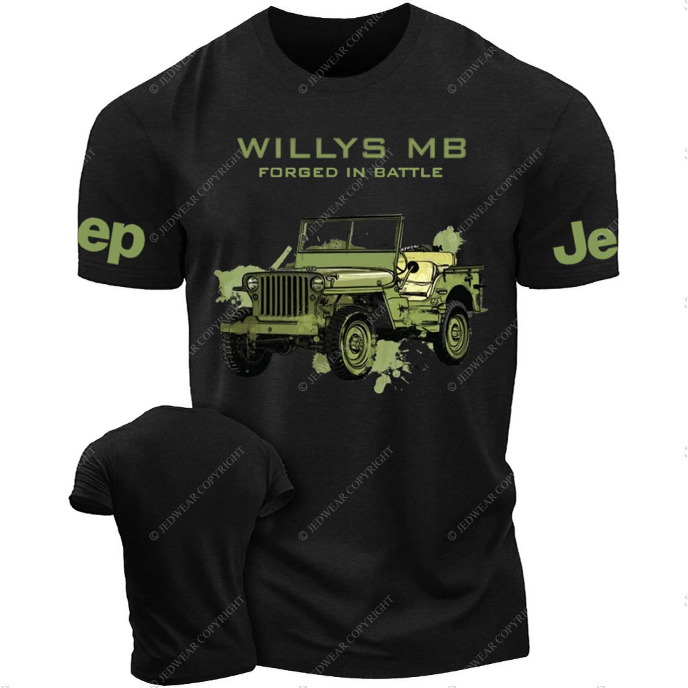 Willys MB Forget In Battle Jp T-Shirt