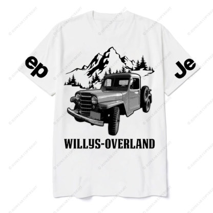 Willys-Overland Truck Jp Car Name T-Shirt