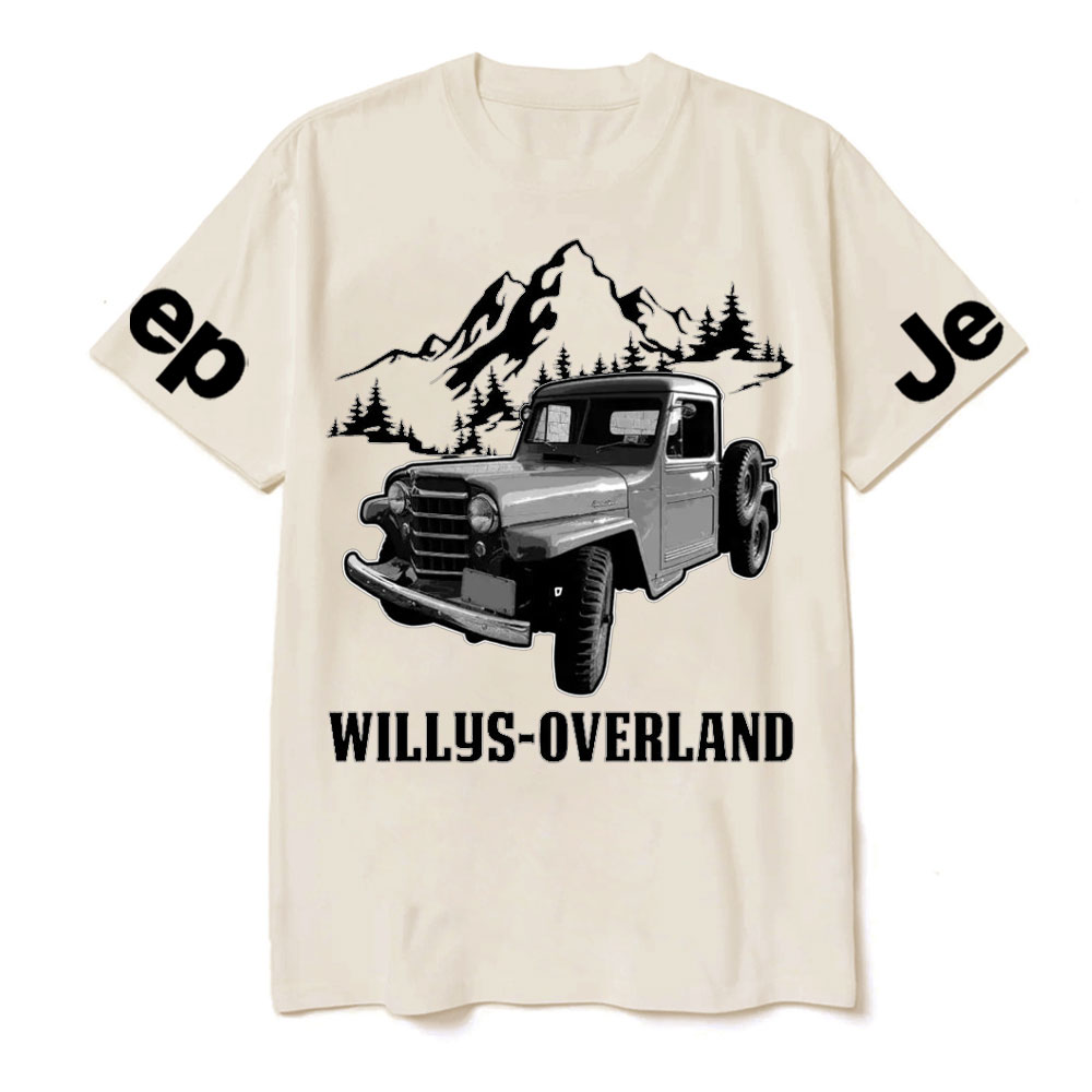 Willys-Overland Truck Jp Car Name T-Shirt
