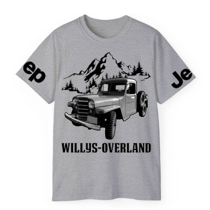 Willys-Overland Truck Jp Car Name T-Shirt