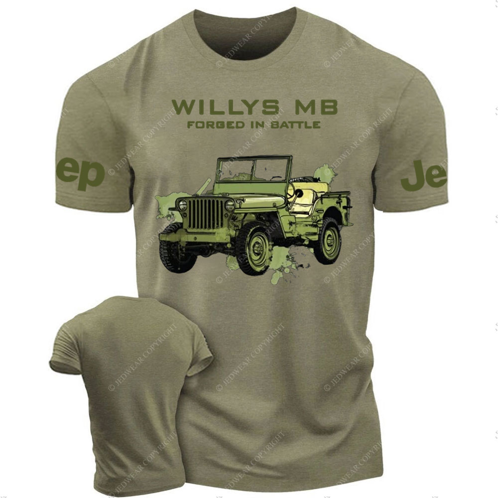 Willys MB Forget In Battle Jp T-Shirt