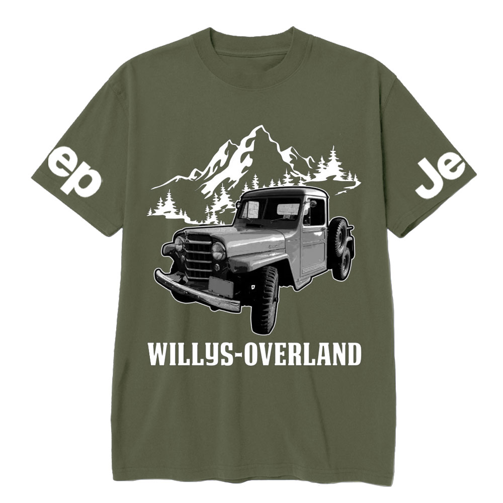 Willys-Overland Truck Jp Car Name T-Shirt