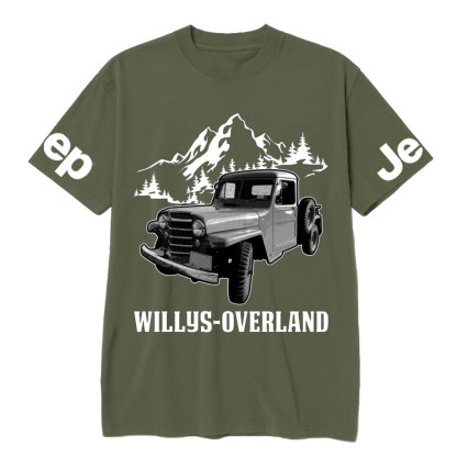 Willys-Overland Truck Jp Car Name T-Shirt