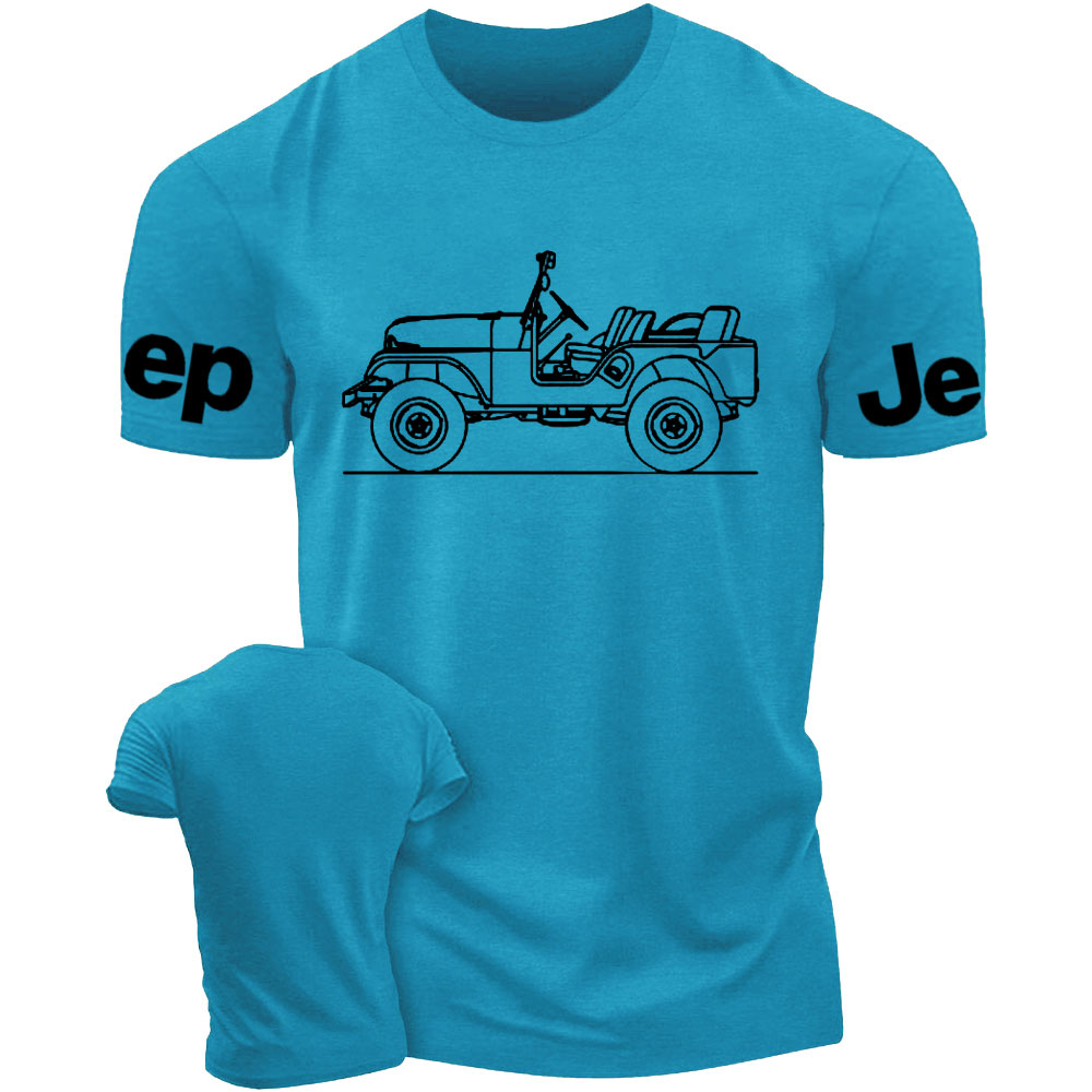 Jp Willys CJ-5 Outline Jp T-Shirt