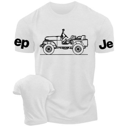 Jp Willys CJ-5 Outline Jp T-Shirt
