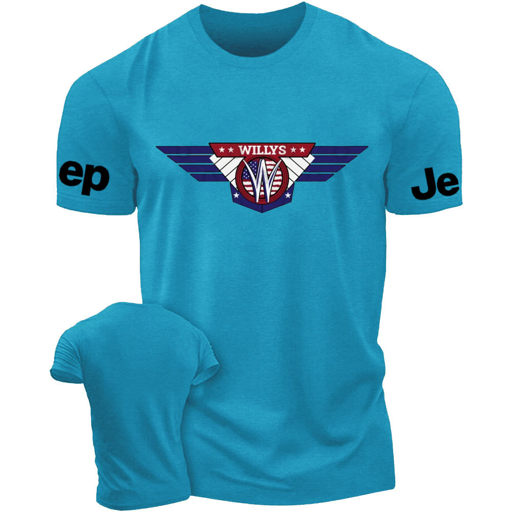 Willys America Military Pendant Men T-Shirt
