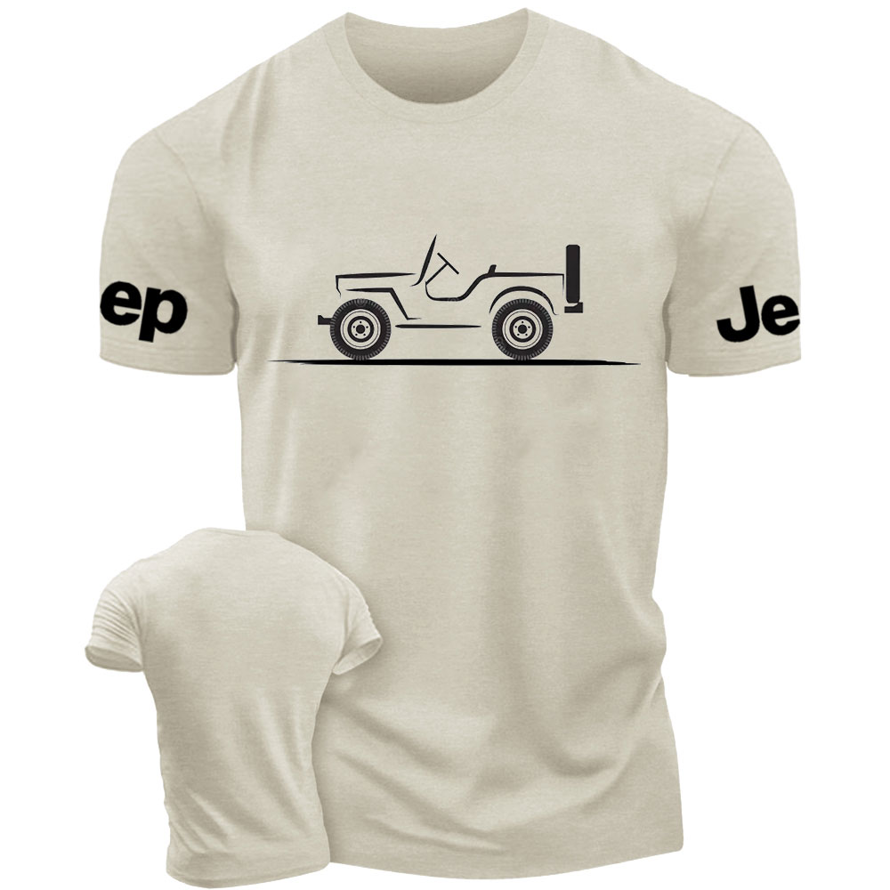 Willys MB Simple Outline Jp T-Shirt