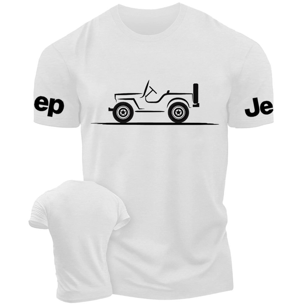 Willys MB Simple Outline Jp T-Shirt