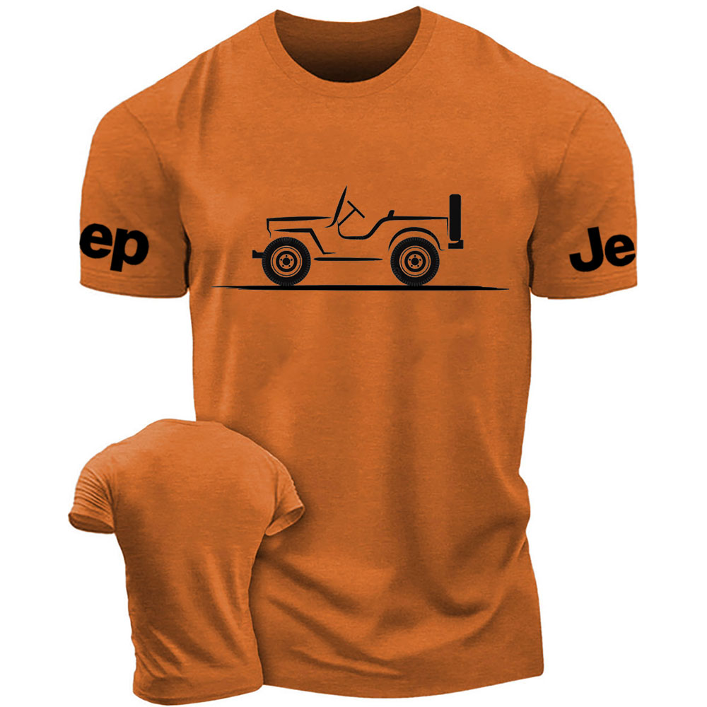 Willys MB Simple Outline Jp T-Shirt