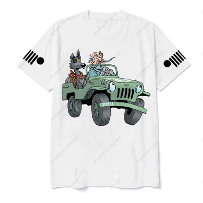 Happy Jp Bottom Cartoon T-Shirt