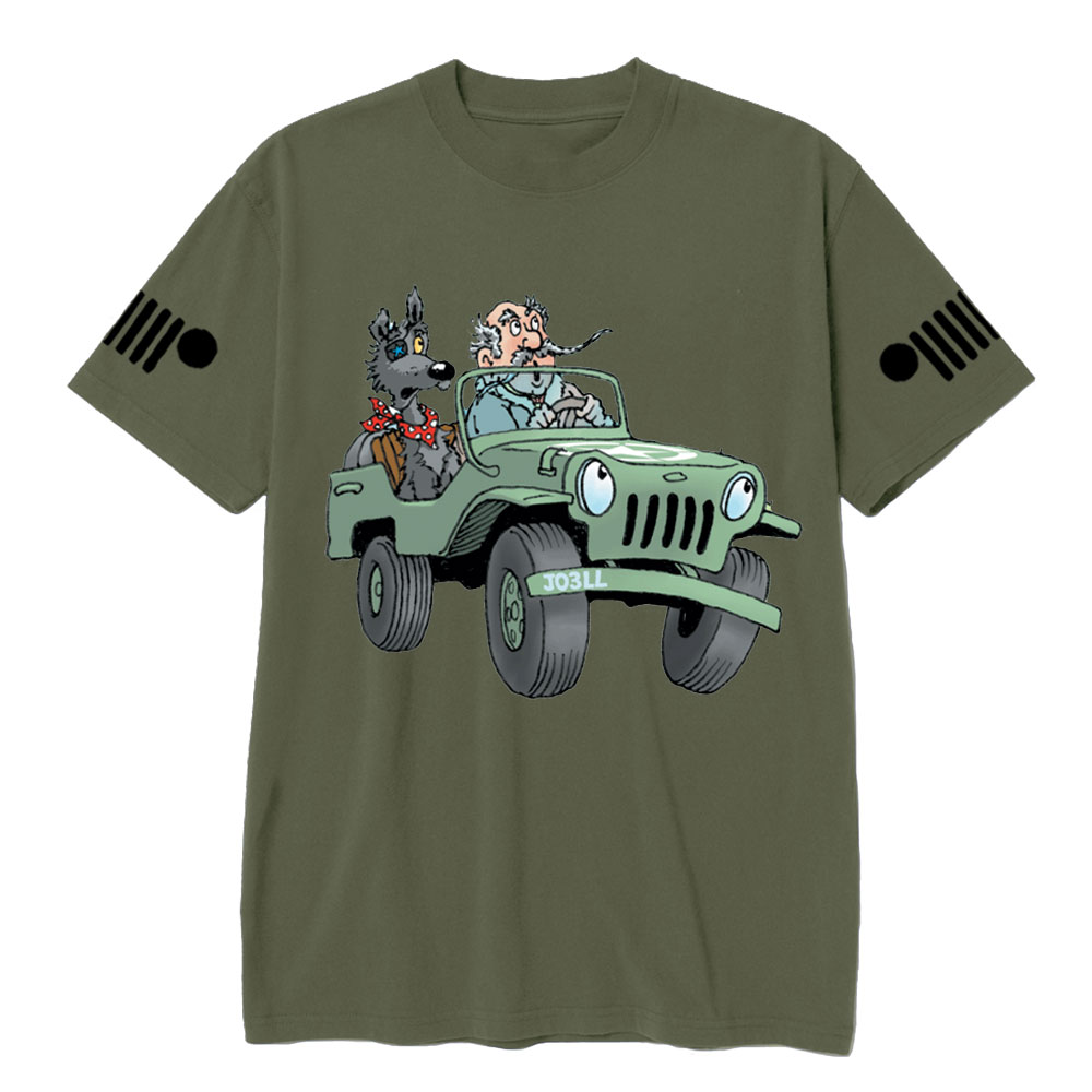 Happy Jp Bottom Cartoon T-Shirt