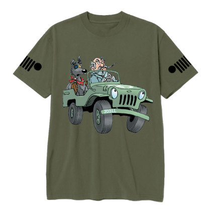 Happy Jp Bottom Cartoon T-Shirt