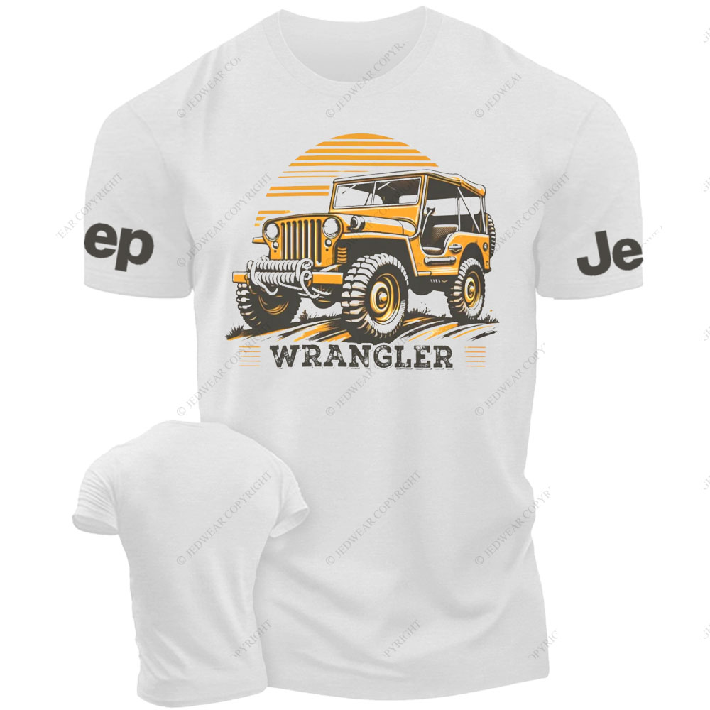Yellow Jp Wrangler Scene T-Shirt
