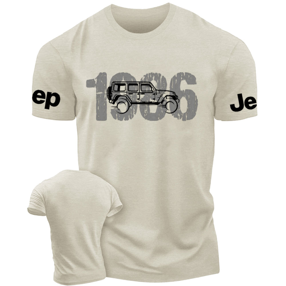 Jp Wrangler Outline Est. 1986 T-Shirt