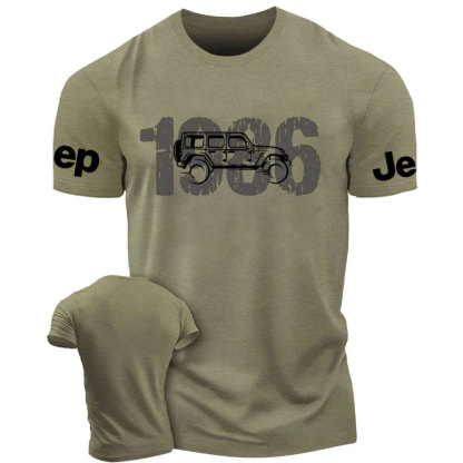 Jp Wrangler Outline Est. 1986 T-Shirt