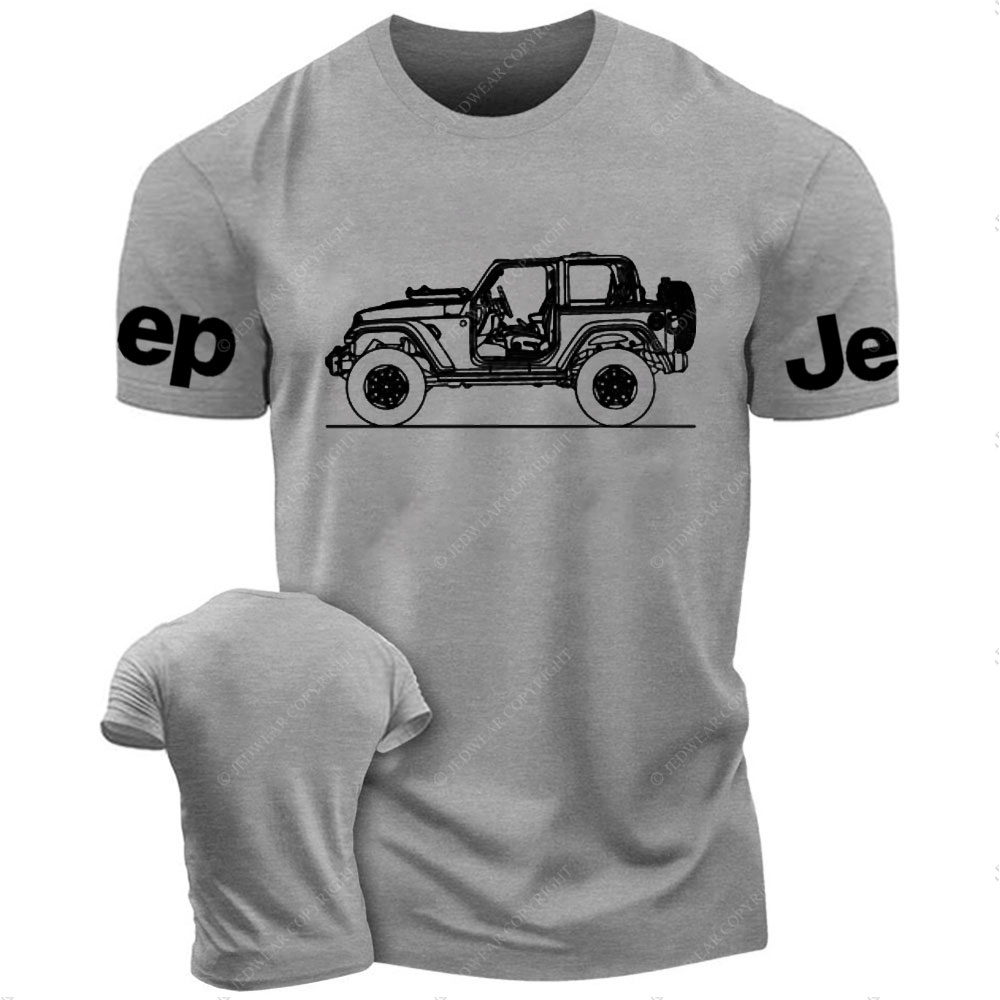 Jp Wrangler Rubicon JL Outline Jp T-Shirt