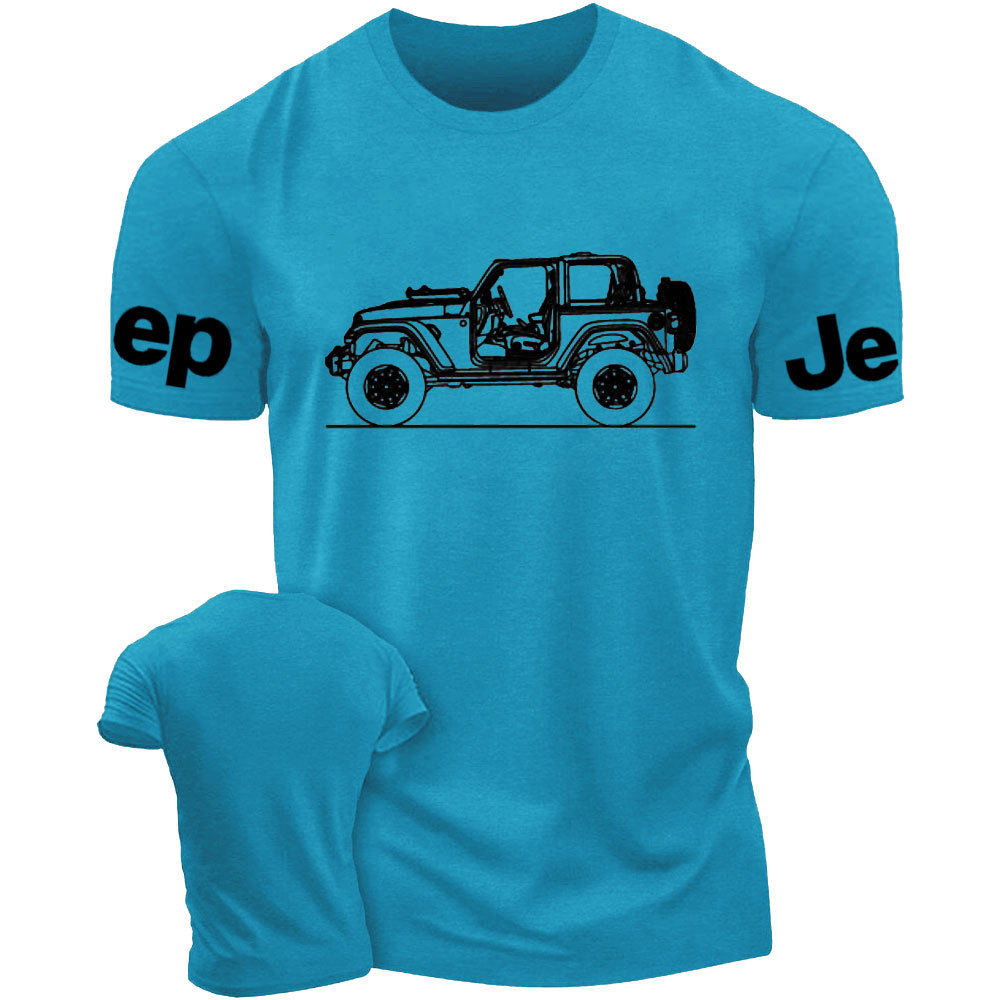 Jp Wrangler Rubicon JL Outline Jp T-Shirt
