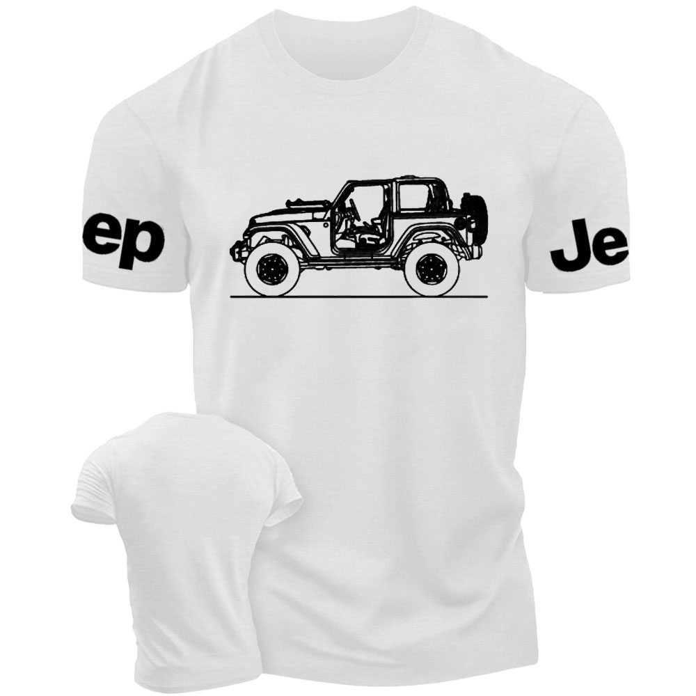 Jp Wrangler Rubicon JL Outline Jp T-Shirt