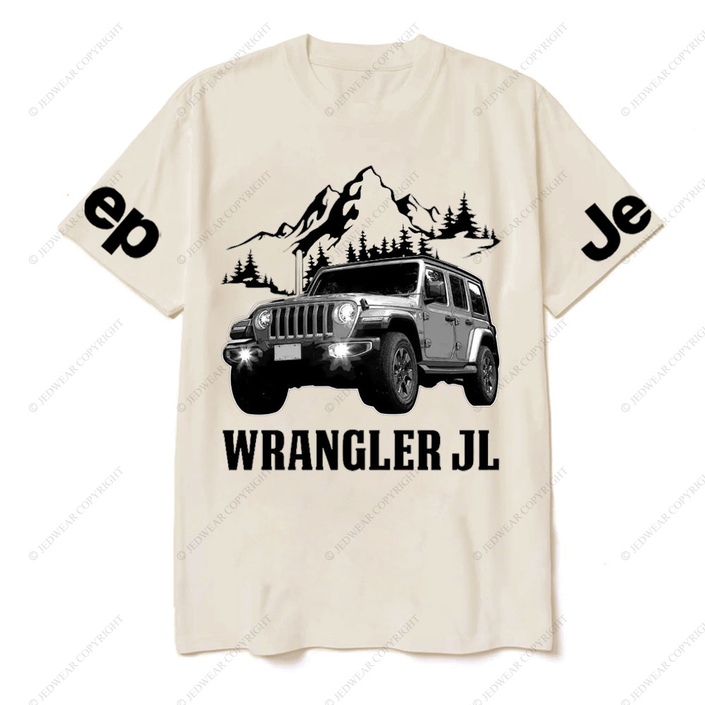 Wrangler JL Jp Car Name T-Shirt