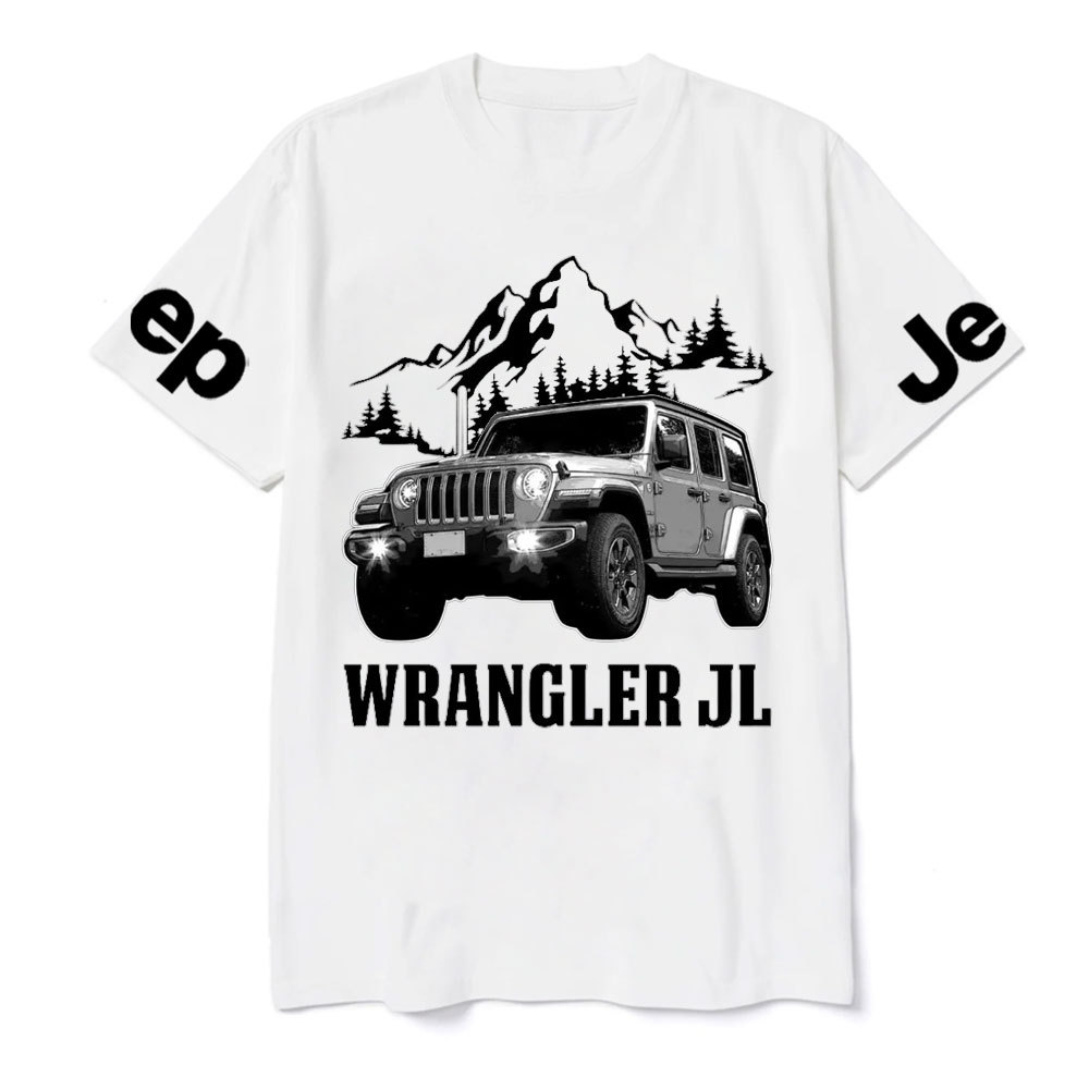 Wrangler JL Jp Car Name T-Shirt