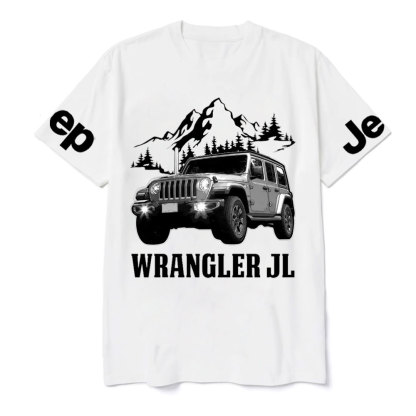 Wrangler JL Jp Car Name T-Shirt