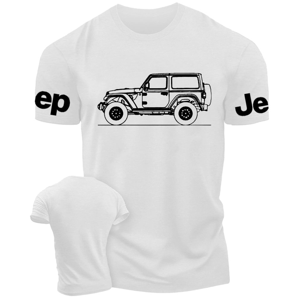 Jp Wrangler JL 2-door Outline Jp T-Shirt