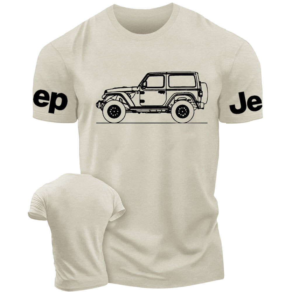 Jp Wrangler JL 2-door Outline Jp T-Shirt