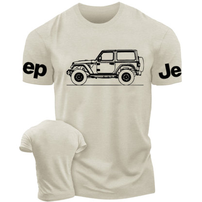 Jp Wrangler JL 2-door Outline Jp T-Shirt