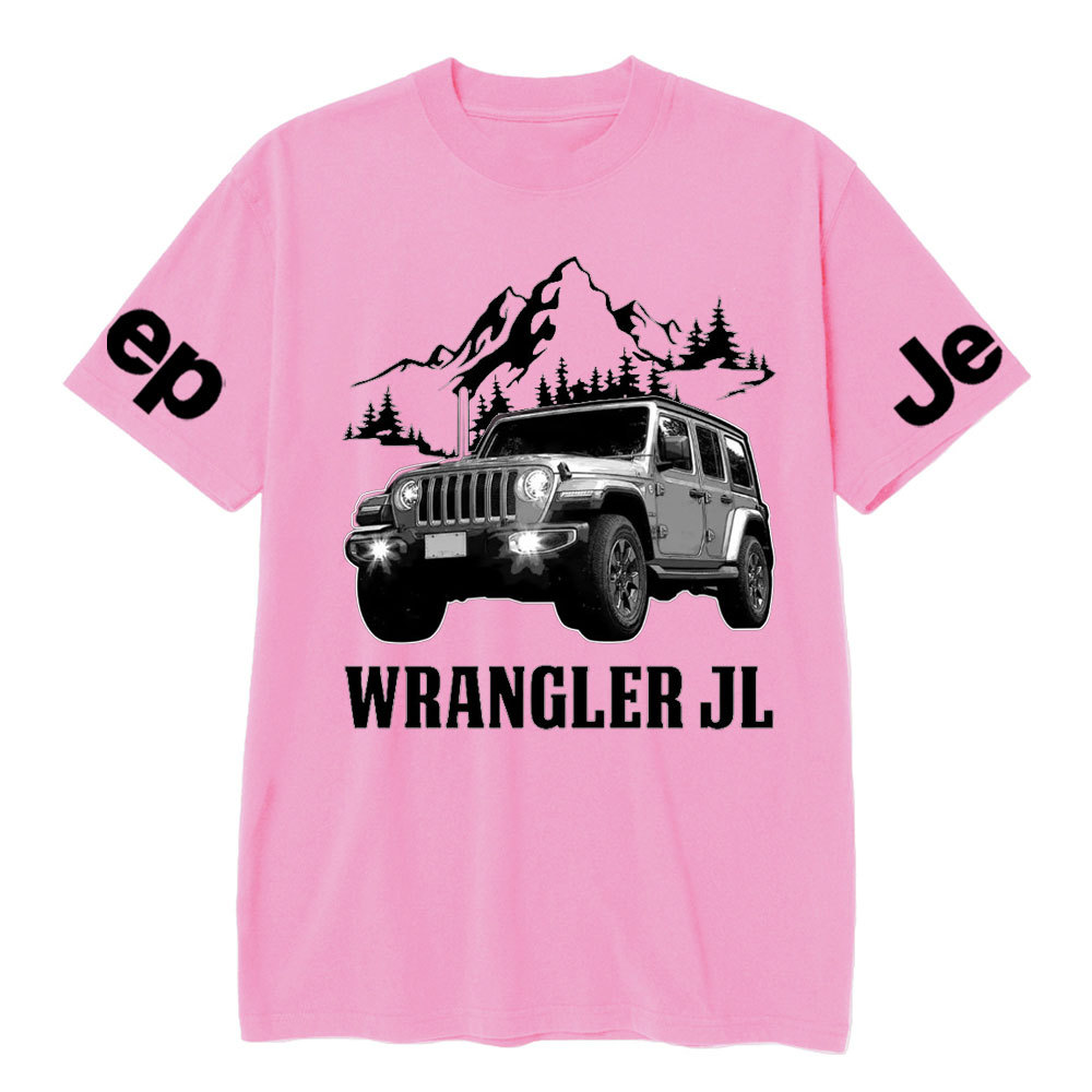 Wrangler JL Jp Car Name T-Shirt