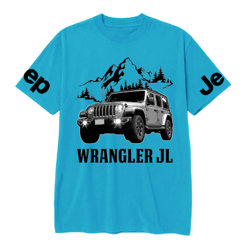 Wrangler JL Jp Car Name T-Shirt